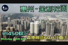 金利花園-惠州|首期3萬(減)|@1450蚊呎|香港高鐵60分鐘直達|香港銀行按揭(實景航拍)